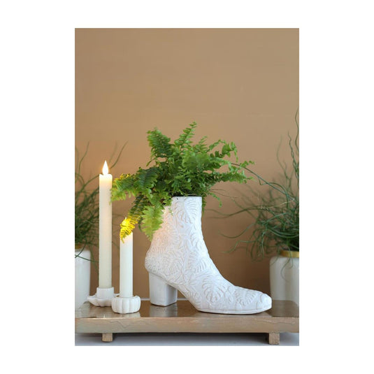 Ideas 4 seasons vaas bootie crã¨me ã˜7x22x19cm