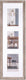 Walther fiorito - mdf houten lijst - fotoformaat 3x10x15 cm - walnoot