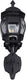 Trio elvo - wandlamp - zwart mat - excl. 1x e27 4w - buitenverlichting - ip23