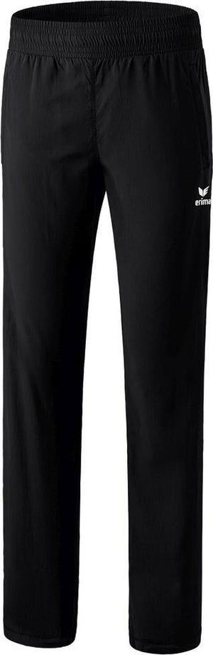 Erima trainingsbroek met doorlopende ritssluiting dames - zwart | maat: 36