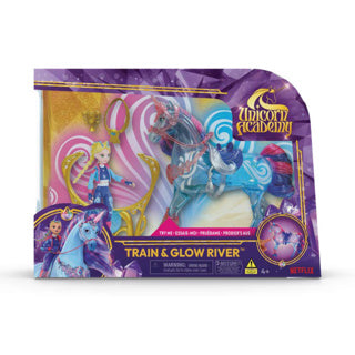 Load image into Gallery viewer, Unicorn academy train and glow river
