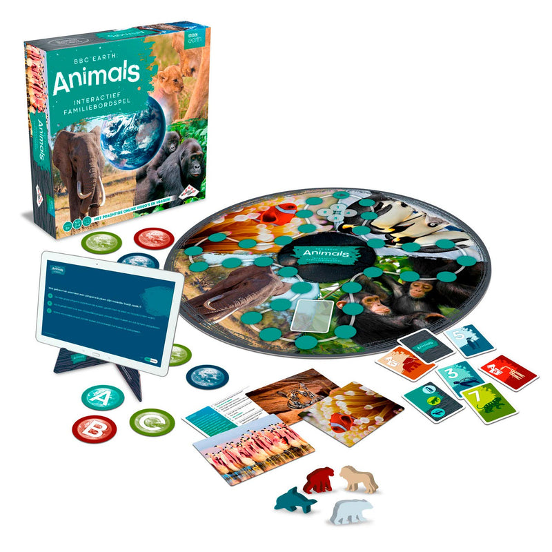 Load image into Gallery viewer, Identity games bbc earth animals interactief familiebordspel
