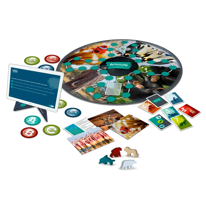 Load image into Gallery viewer, Identity games bbc earth animals interactief familiebordspel
