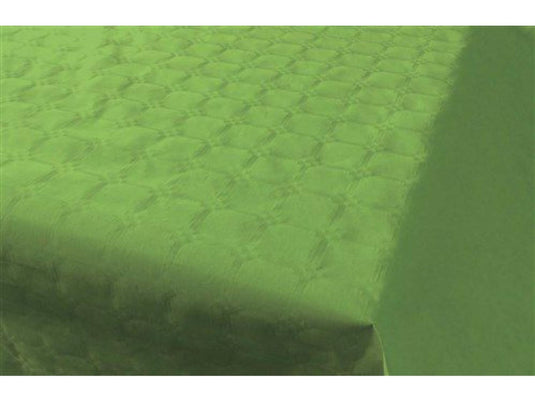Haza damast tafelkleed papierrol 118cmx8m licht groen