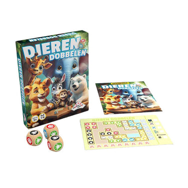 Identity games dieren dobbelen - dobbelspel - voor de hele familie