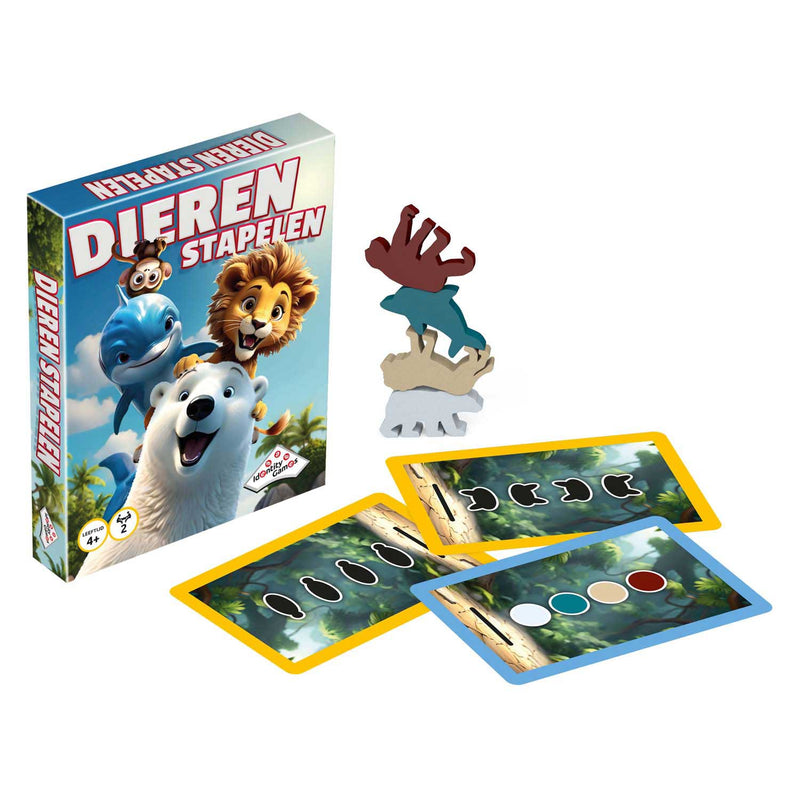 Afbeelding laden in galerijviewer, Identity games dieren stapelen spel - 2 spelers
