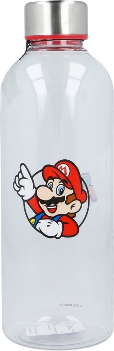 Stor super mario hydro drinkfles - 850 ml