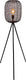 Eglo rinroe vloerlamp - e27 - 140,5 cm - zwart
