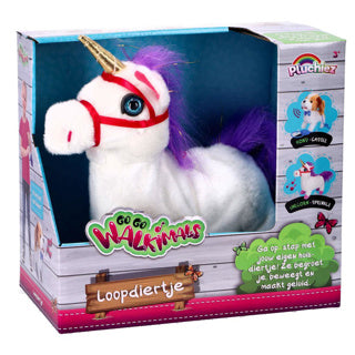 Load image into Gallery viewer, Pluchiez go go walkimals interactieve unicorn knuffel
