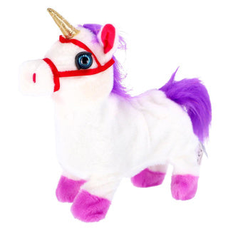 Pluchiez go go walkimals interactieve unicorn knuffel