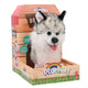 Pluchiez husky knuffel interactief speelgoed met uitlaten en blafgeluid.