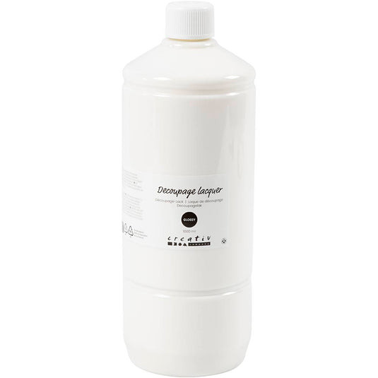 Creativ company decoupagelak, glossy, 1000 ml 1 fles