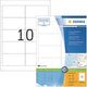 Merkloos sans marque herma prem. adresetik. 96x50,8 100 vel din a4 1000 stuks 4667