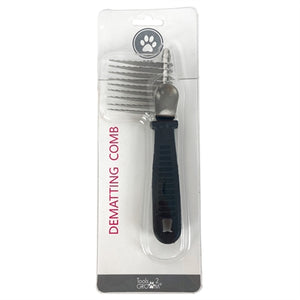 Tools-2-groom klittenkam kunststof greep