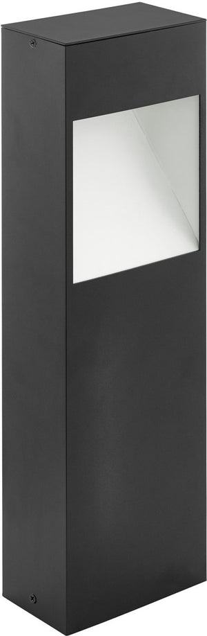 Eglo led-buitenvloerlamp manfria 10 w 38 cm antraciet