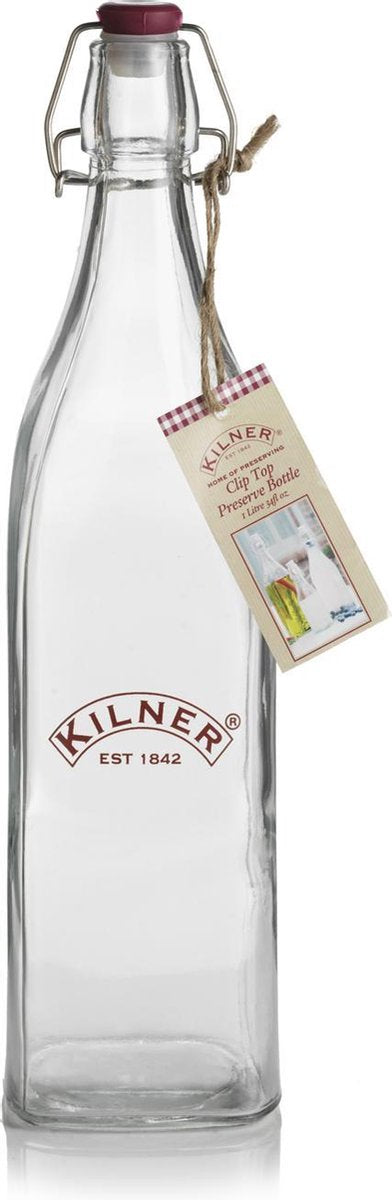 Kilner clip top - fles - 1,0 l