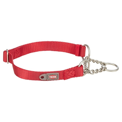 Load image into Gallery viewer, Trixie halsband hond premium halfslip halsband rood
