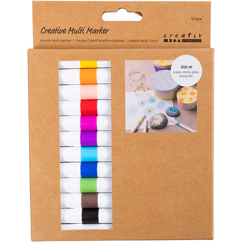 Load image into Gallery viewer, Creativ company https: www.cchobby.nl creatieve-multi-stift-lijndikte-4-mm-diverse-kleuren-12-stuk-1-doos
