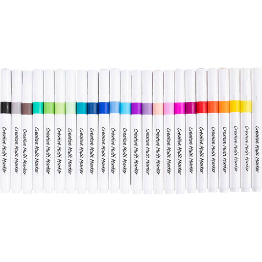Creativ company creatieve multi stift 4mm diverse kleuren - 24st.