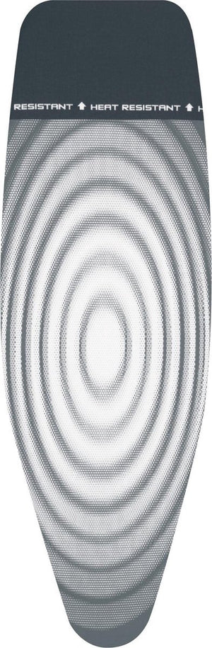 Brabantia strijkplankhoes d - 135 x 45 cm - complete set - titan oval
