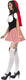 Smiffys sexy rood kapje outfit - maatkeuze: maat m