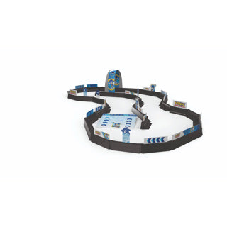 ギャラリービューアに画像をロードする, Carrera rc 2,4ghz racebaan team sonic racing tabletop racing set - 1:43
