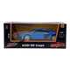Kool speed audi - radiografisch bestuurbare auto - schaal 1:24 - blauw