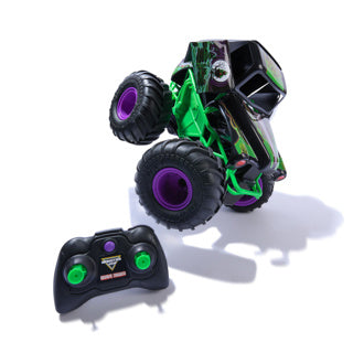 Afbeelding laden in galerijviewer, Monster jam radiografisch bestuurbare monsterjam 1:15 smash en bash grave digger
