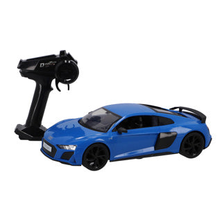 Load image into Gallery viewer, Dynatech radiografisch bestuurbare auto audi 1:14 2.4g r8 coupé blauw
