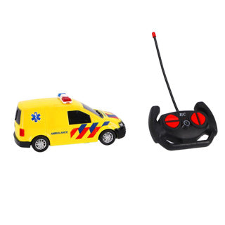 Load image into Gallery viewer, Rapid wheels radiografisch bestuurbare ambulance met licht | 2 stuks
