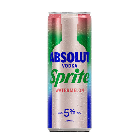 Absolut sprite absolut vodka sprite watermelon blik (12x 250 ml)