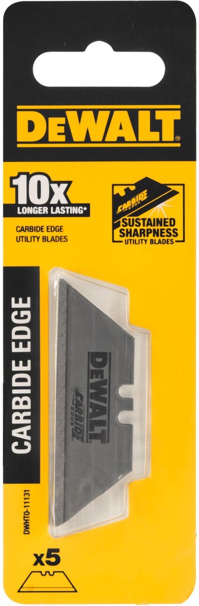 Dewalt dwht0-11131 | carbide reservemes | 5 stuks - dwht0-11131