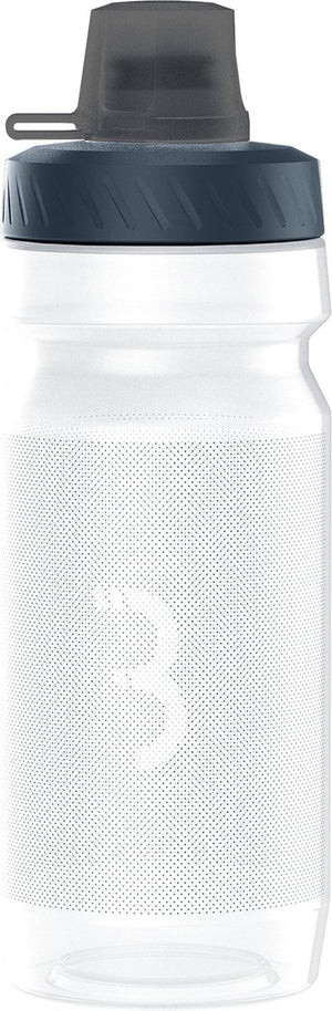 Bbb cycling autotank mudcap autoclose bidon racefiets - drinkbus fiets - bidon wielrennen mtb - bidon 550ml - transparant - bwb-12