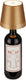 Briloner flaska - led tafellamp oplaadbaar - fles top lamp - dimbaar met touch - voor binnen en buiten - draadloos - goud - ø11x9 cm
