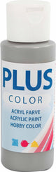 Plus color acrylverf – grijze verf – acrylaatverf – acrylic paint – hobbyverf – sneldrogende verf – dekkende verf – waterbasis verf – hoogwaardige decoratie verf – rain grey – verf – 60ml