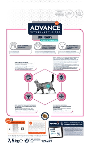 Load image into Gallery viewer, Advance Veterinary diet cat urinary sterilized minder calorie�n
