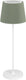 Eglo leonero tafellamp - oplaadbaar - led - 37 cm - wit groen - instelbaar wit licht - draadloos - dimbaar