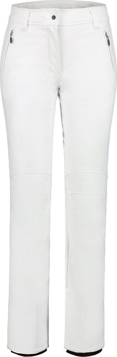 Icepeak entiat dames softshell skibroek - wit - 40