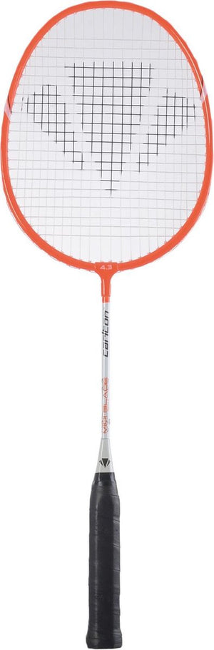 Carlton badmintonracket - roze oranje wit