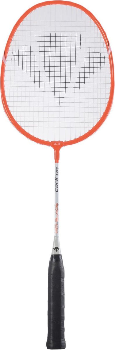 Carlton badmintonracket - roze oranje wit