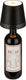 Briloner flaska - led tafellamp oplaadbaar - fles top - dimbaar met touch - voor binnen en buiten - draadloos - zwart - ø11x9 cm