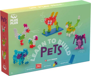 Plus-plus learn to build dieren 275 delige bouwset - 3962 - bouwspeelgoed - constructiespeelgoed - set met bouwstenen - vanaf 5 jaar