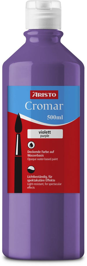 Aristo verf - cromar - acrylverf - 500ml - violet - ar-30970