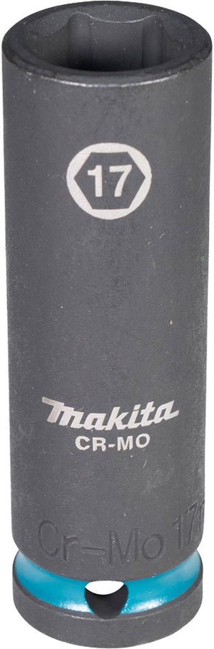 Makita krachtdop impact black, 1 2 17mm lang - e-16477