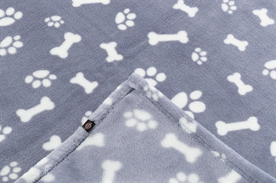 Load image into Gallery viewer, Trixie Hondendeken kenny fleece bot pootjes blauw
