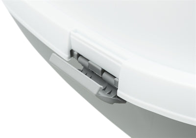 Load image into Gallery viewer, Trixie Kattenbak primo xxl top met kap grijs wit
