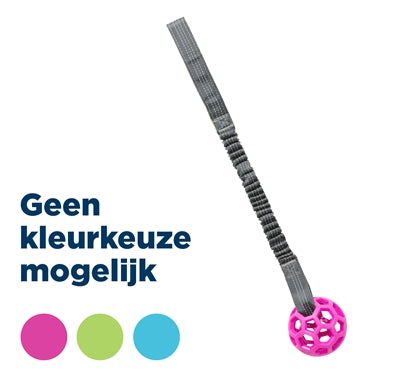 Load image into Gallery viewer, Trixie bungee tugger met bal assorti
