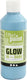 Creotime glow in the dark verf - lichtblauw, 250ml