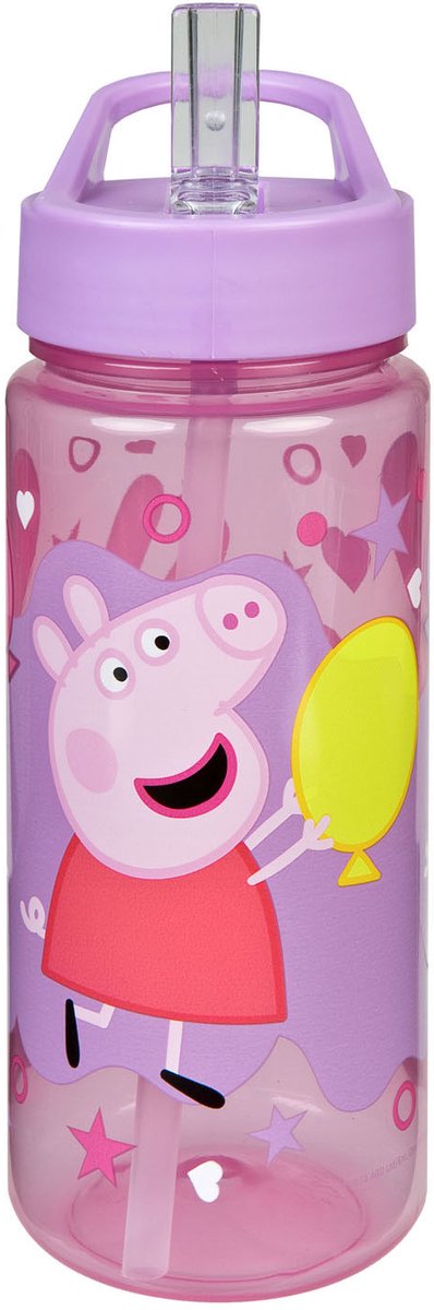 Chargez l'image dans la visionneuse de la galerie, Undercover świnka peppa serie - bidon - 500 ml - met stroombeker - bpa-vrij
