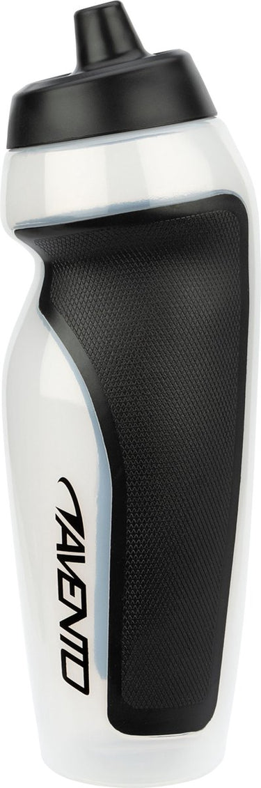 Avento sportbidon - glymur - transparant zwart - 0,60 l